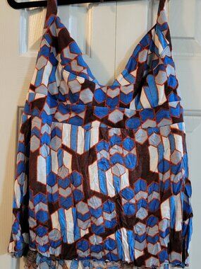 Multicolored Halter Top